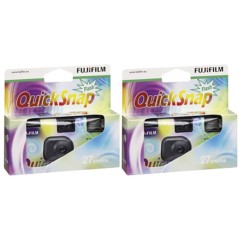 Fujifilm QuickSnap Flash 400 Disposable Camera - Capture Memories with Ease!